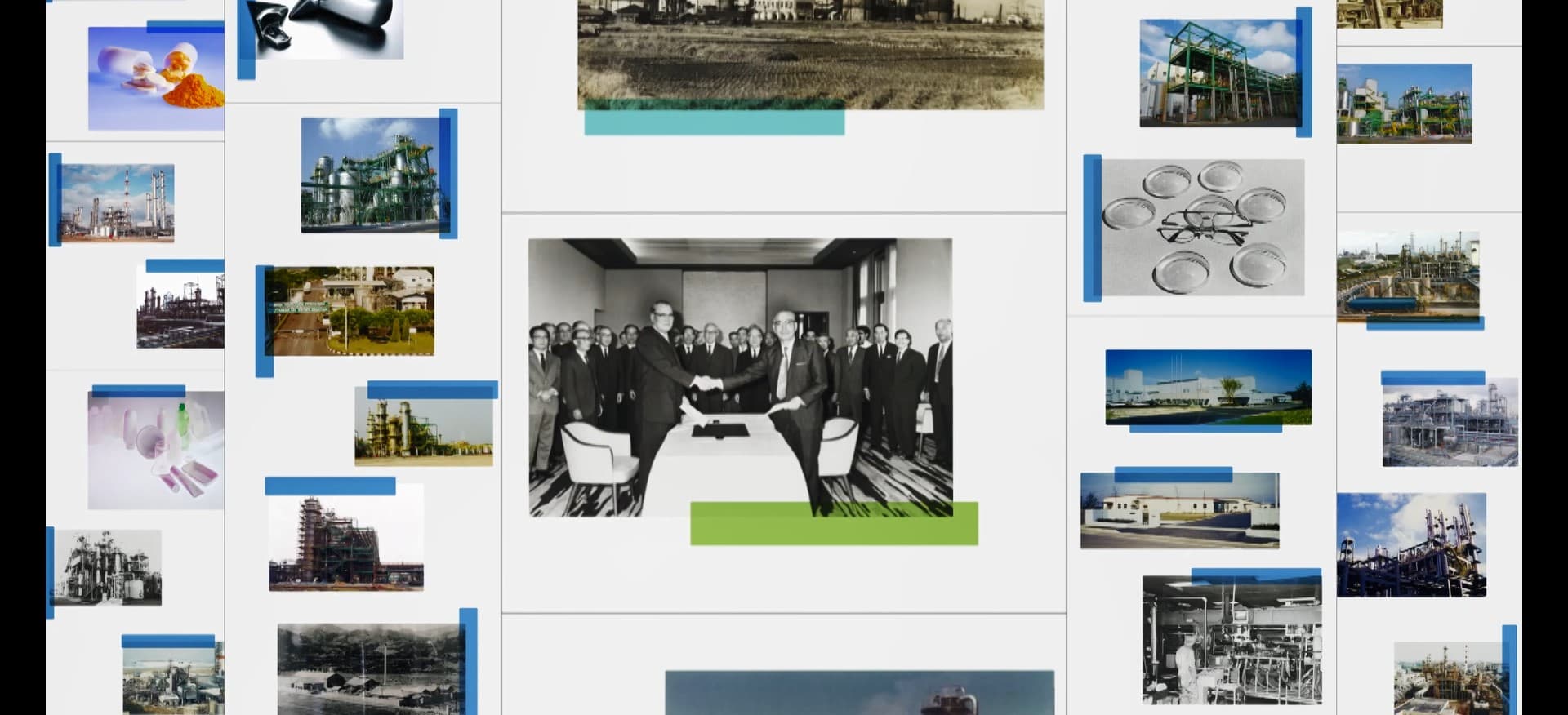 Figure: the image of Company Profile Movie ”The History of MGC” English